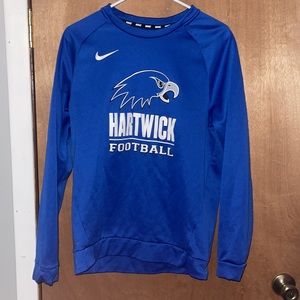 Nike Hartwick College Football Long Sleeve Shirt